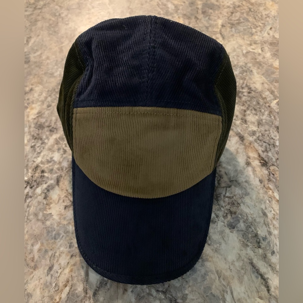 JCREW “Cocktail Corduroy” multi color 5 panel hat 🧢